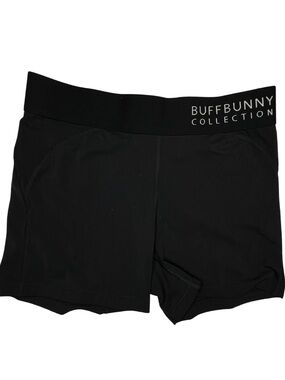 Buffbunny Collection Black High-Rise Performance Shorts Size Medium